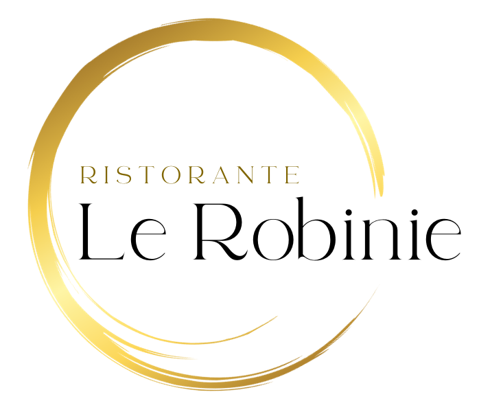 Logo ristorante le robinie. Foto menu ristorante le robinie. Esplora i Sapori Autentici della Cucina Italiana Reinventata nel Nostro Ristorante.